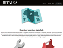 Tablet Screenshot of etaika.fi